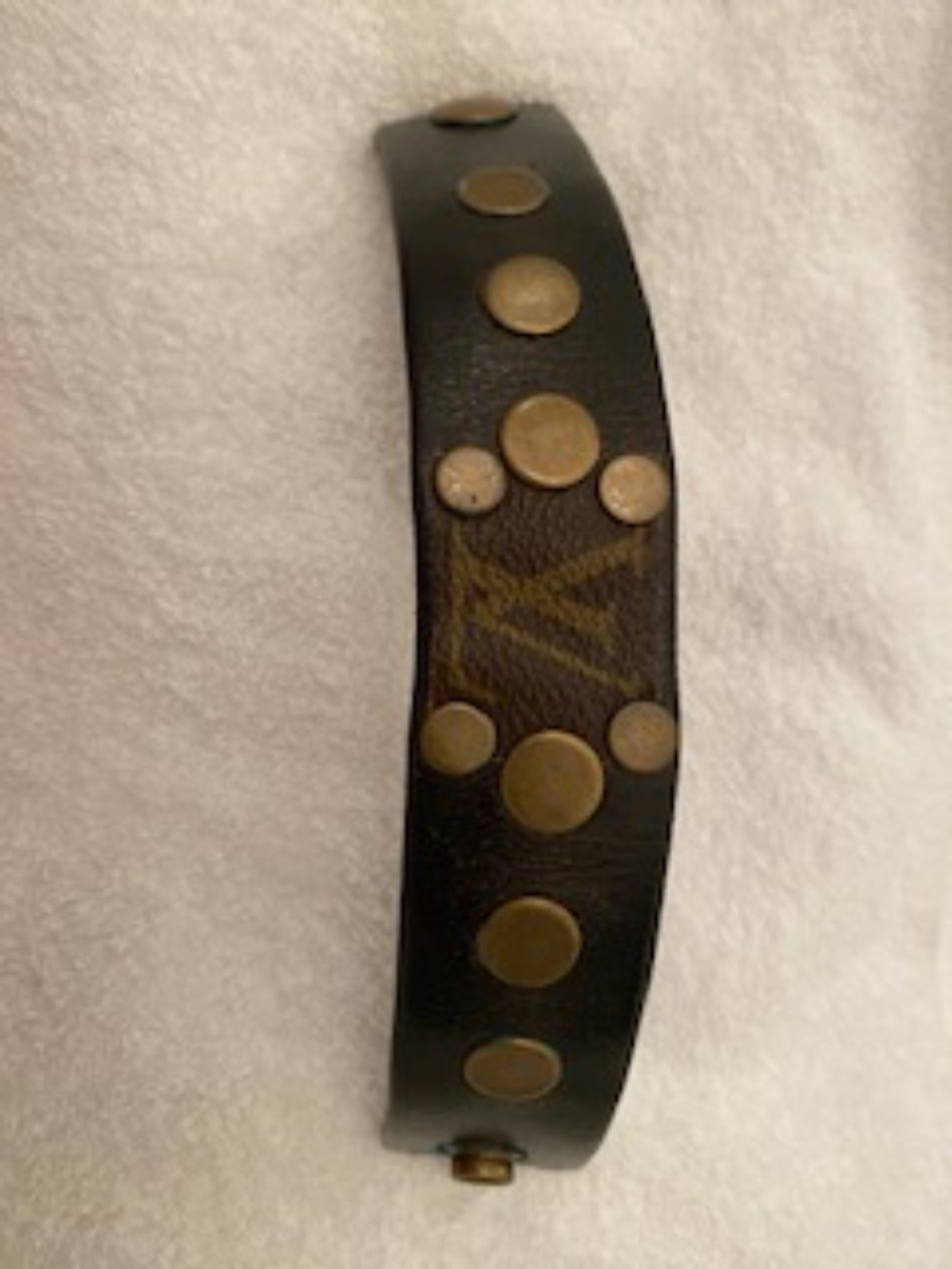 Louis Vitton leather bracelet